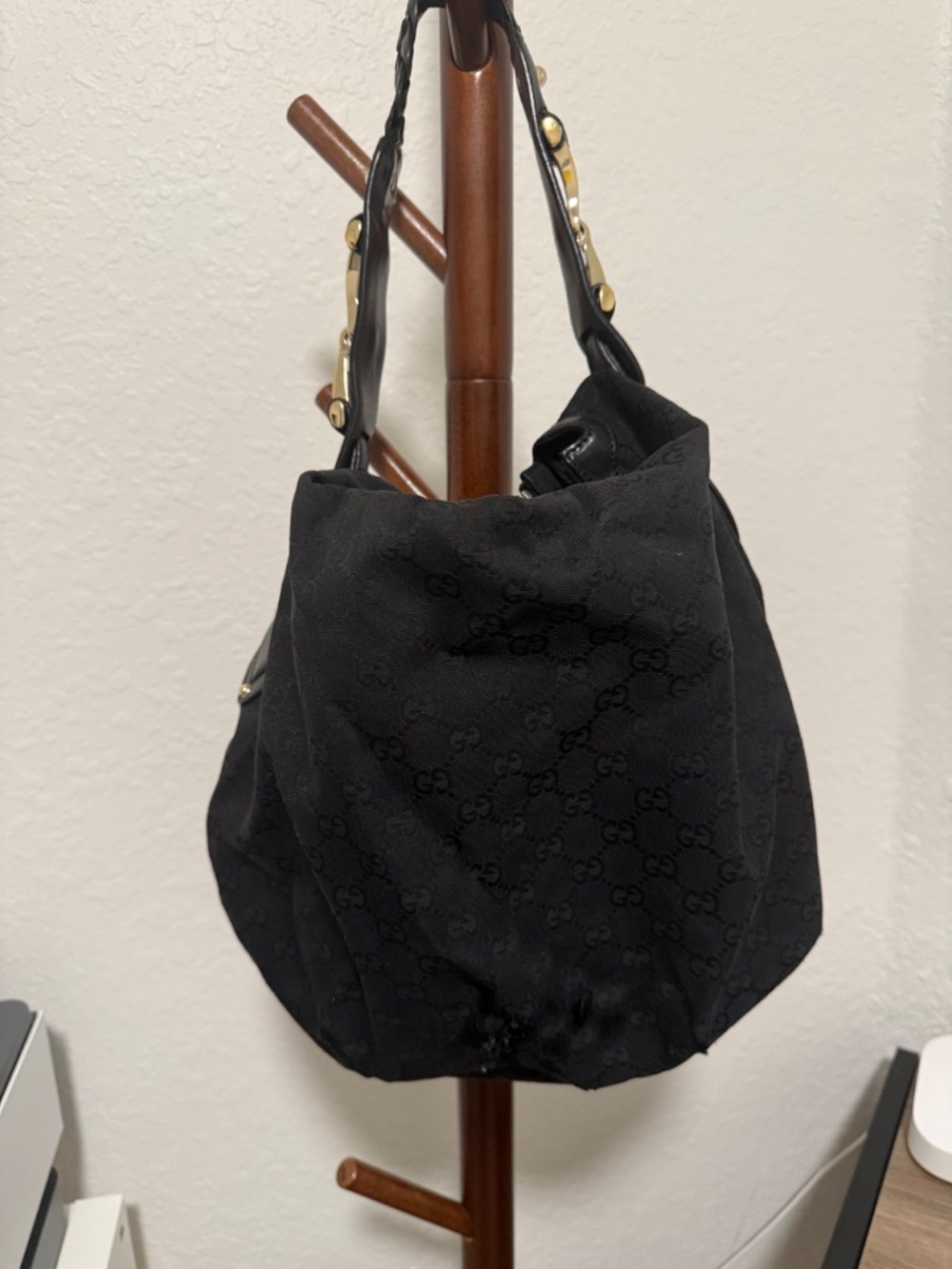 Gucci Pelham Medium GG Canvas Hobo Shoulder Bag